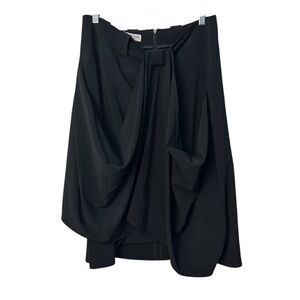 Ivan Grundahl Copenhagen Black Draped Skirt